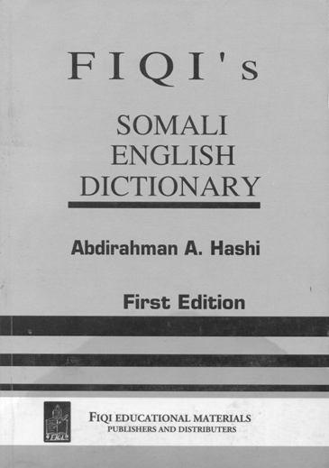 FIQI Somali -English Dictionary